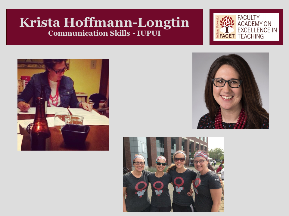 Krista Hoffmann-Longtin, Communication Skills, IUPUI